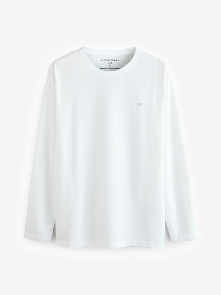 Calvin Klein Golf Assorted Long Sleeve T-Shirts 3 Pack - Image 6 of 8