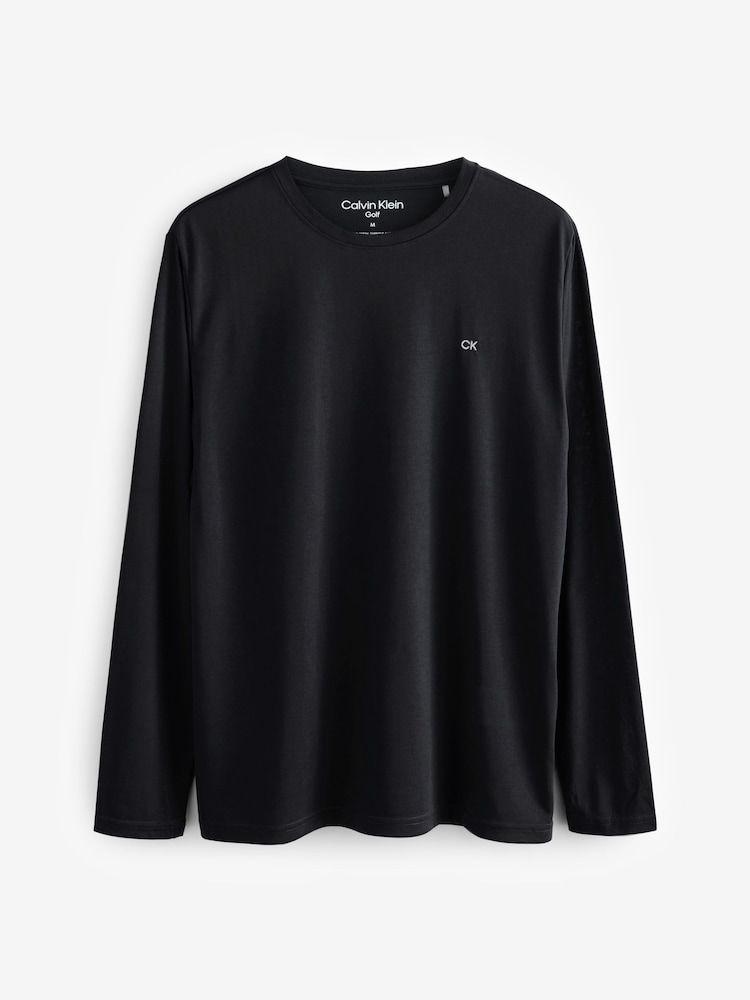 Calvin Klein Golf Assorted Long Sleeve T-Shirts 3 Pack - Image 8 of 8