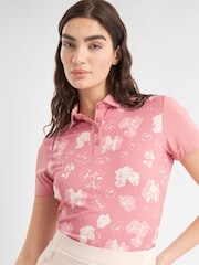 Calvin Klein Golf Pink Harmony Printed Short Sleeve T-Shirts - Image 2 of 6