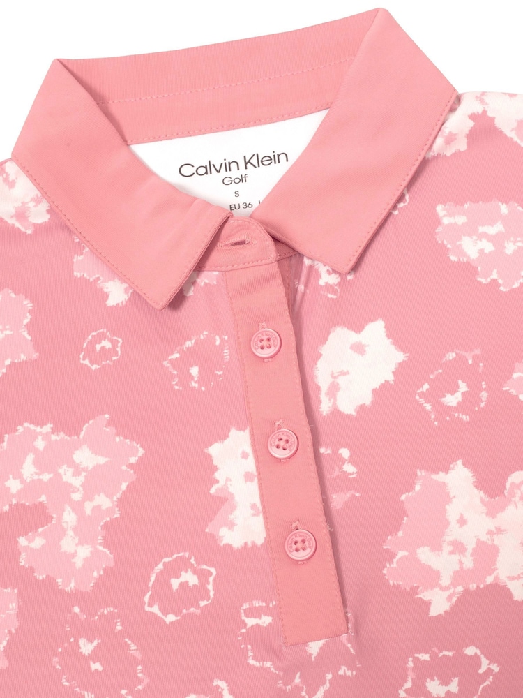 Calvin Klein Golf Pink Harmony Printed Short Sleeve T-Shirts - Image 6 of 6
