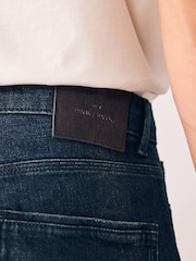 Inktblauw - Standaard toelopende pasvorm - Authentieke stretchy denim jeans - Afbeelding 13 van 20