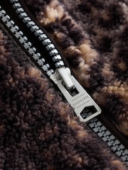 smALLSAINTS Leopard Fleece Jacket - Image 13 of 13