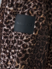 smALLSAINTS Leopard Fleece Jacket - Image 6 of 13