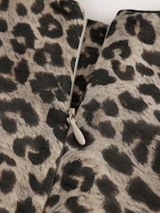 smALLSAINTS Leopard Puffed Sleeve Dress - Image 10 of 10