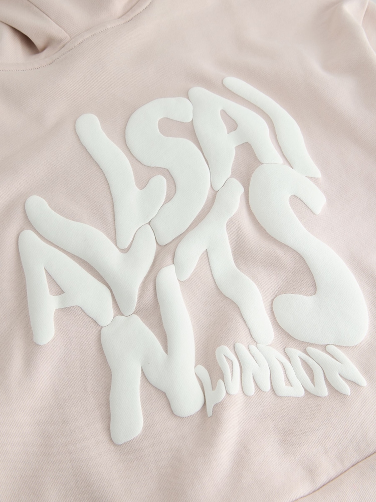 smALLSAINTS Light Pink Orlando Oversized Pullover Hoodie - Image 10 of 10 smALLSAINTS Light Pink Orlando Oversized Pullover Hoodie - Image 10 of 10