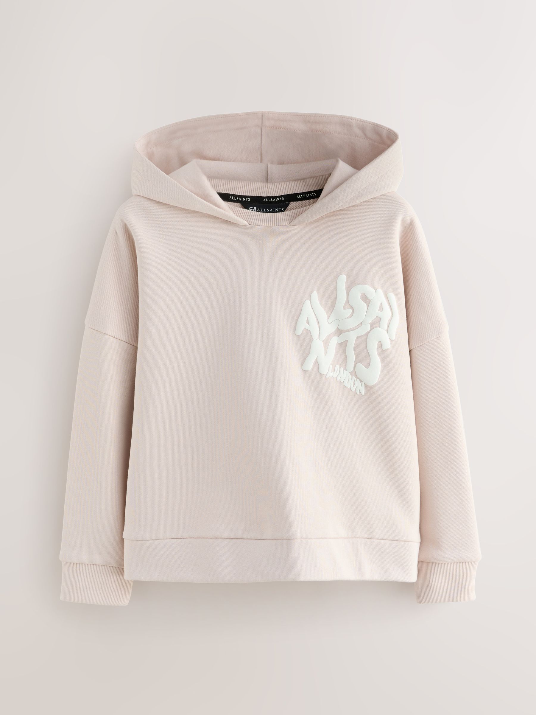 Buy smALLSAINTS Light Pink Orlando Oversized Pullover Hoodie from