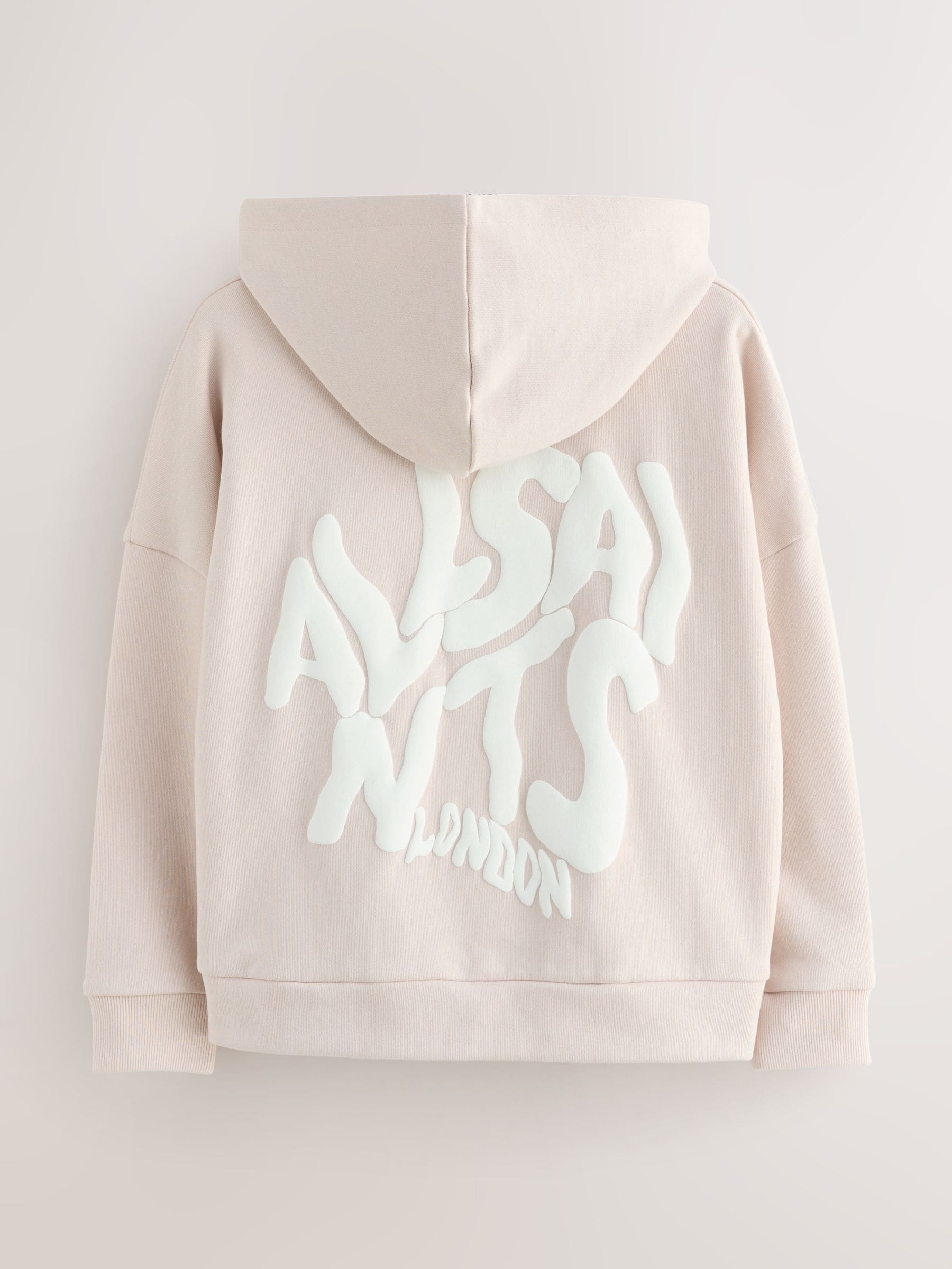 Buy smALLSAINTS Light Pink Orlando Oversized Pullover Hoodie from