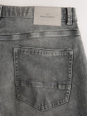Grey Regular Fit Authentic Stretch Denim Jeans - Image 12 of 12
