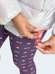 adidas Silver x Moonboot Metallic Puffer Jacket - Image 4 of 6