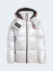 adidas Silver x Moonboot Metallic Puffer Jacket - Image 6 of 6