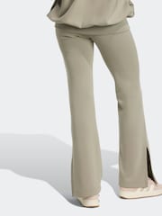 Plateado - Pantalones acampanados Soft Lux ALL SZN de adidas - Imagen 2 de 6