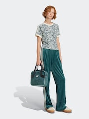 adidas Originals Green Liberty Print T-Shirt - Image 3 of 6