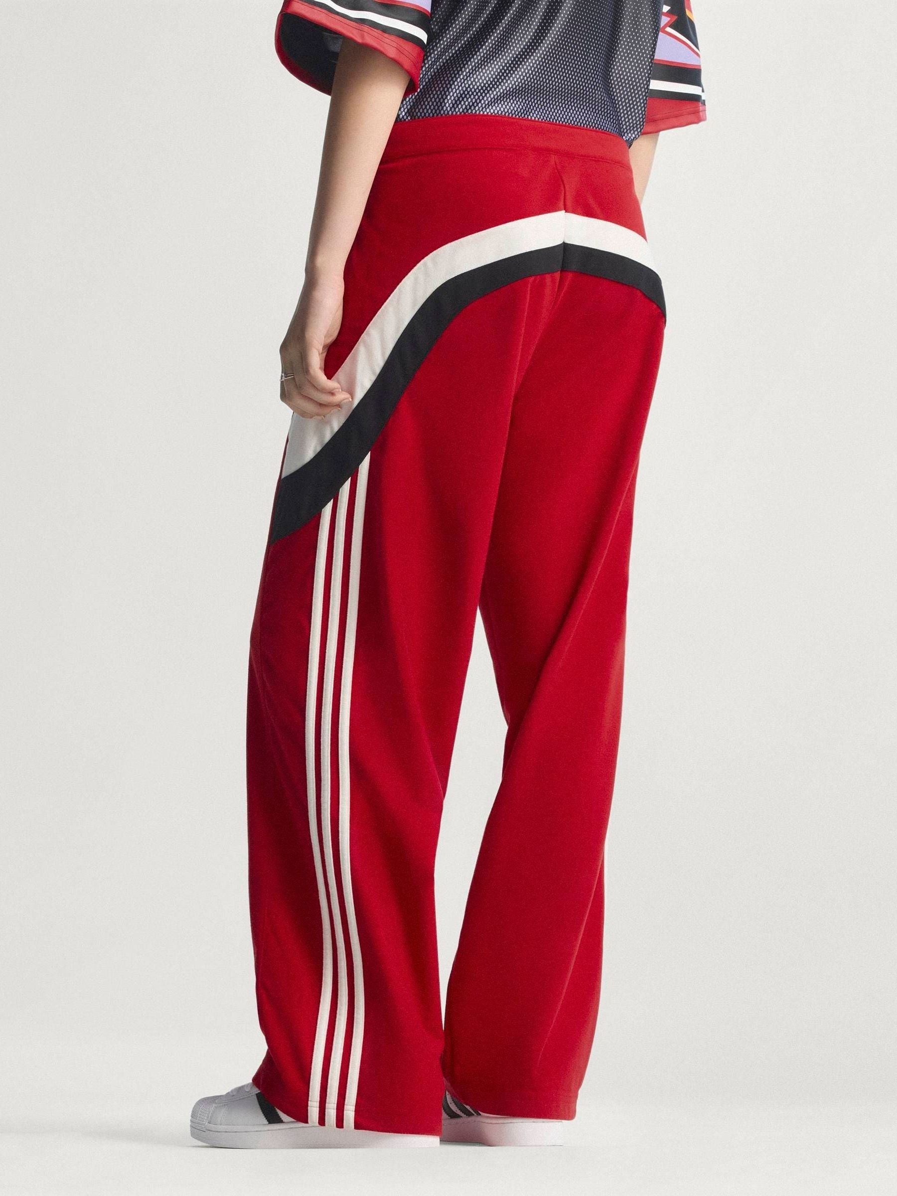 Buy adidas Originals Red Wide Leg Track Joggers from Next Canada Buy adidas Originals Red Wide Leg Track Joggers from Next Canada