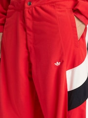 adidas Originals Red Wide Leg Track Joggers - Image 4 of 6