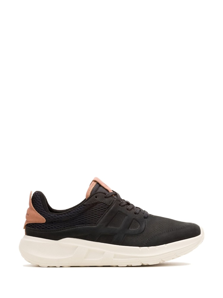 Hush Puppies Seventy8 Runner Black Trainers - Image 1 of 3