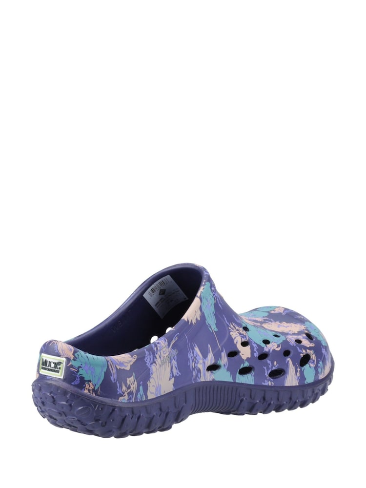 Muck Boots Blue Muckster Lite Clogs - Image 2 of 4