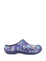 Muck Boots Blue Muckster Lite Clogs - Image 3 of 4
