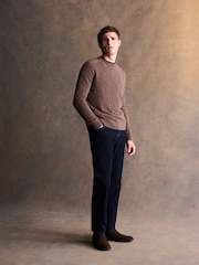 Dark Indigo Rinse Bootcut Vintage Wash Denim Jeans - Image 3 of 5