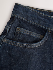 Dark Indigo Rinse Bootcut Vintage Wash Denim Jeans - Image 7 of 10