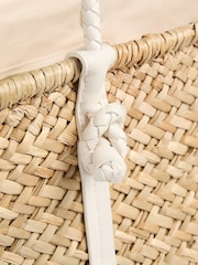 LK Bennett Brown Harper Straw Classic Beach Tote Bag - Image 2 of 4