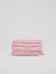 LK Bennett Larna Crochet Oloid Clutch Bag - Bild 1 von 3