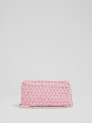 LK Bennett Larna Crochet Oloid Clutch Bag - Bild 2 von 3
