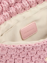 LK Bennett Larna Crochet Oloid Clutch Bag - Bild 3 von 3