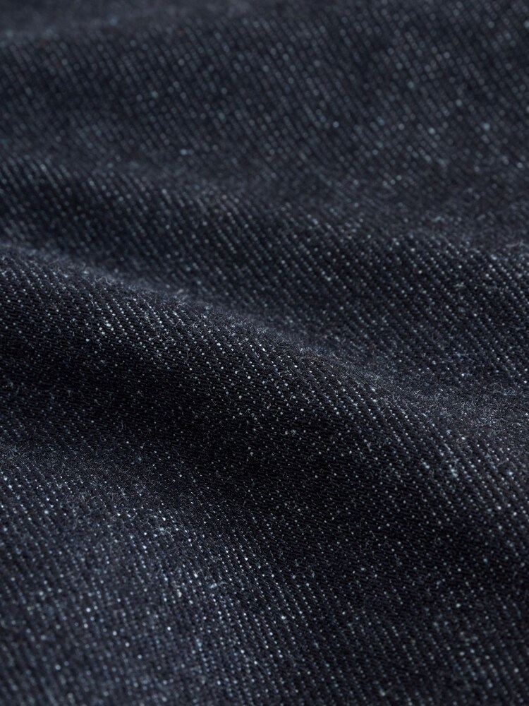 Dark Indigo Rinse Straight Fit Vintage Wash Denim Jeans - Image 11 of 11