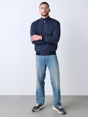 Blue Light Classic Straight Fit Vintage Wash Denim Jeans - Image 2 of 11