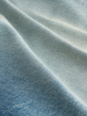 Blue Light Classic Straight Fit Vintage Wash Denim Jeans - Image 8 of 11