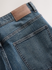 Μπλε βαθύ - Ίσια εφαρμογή - Vintage Wash Τζιν Τζιν - Εικόνα 8 από 8