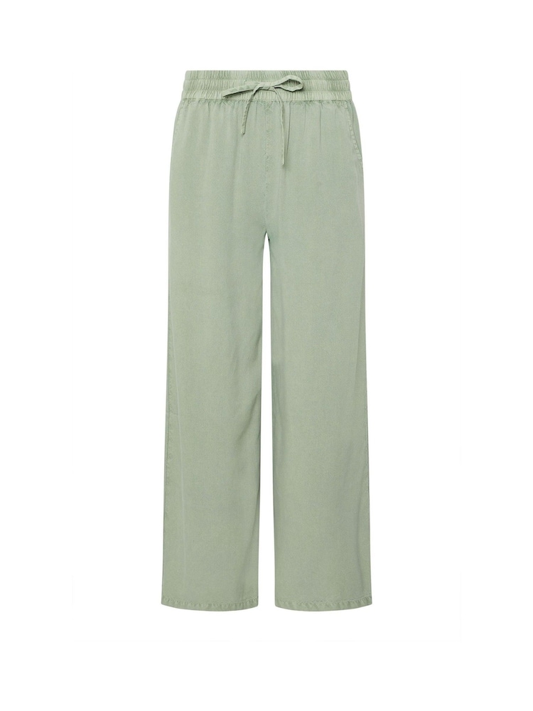 M&Co Green Acid Wash Wide Leg Trousers - Image 6 of 6