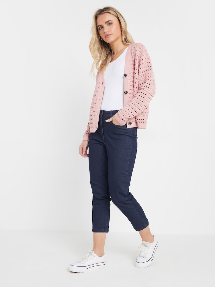 M&Co Blue Cropped Jeans - Image 2 of 5