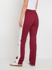 Rojo - Long Tall Sally 100% Cotton Side Panel Joggers - Imagen 3 de 5