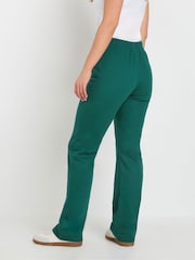 Long Tall Sally Green 100% Cotton Straight Leg Joggers - Image 3 of 5