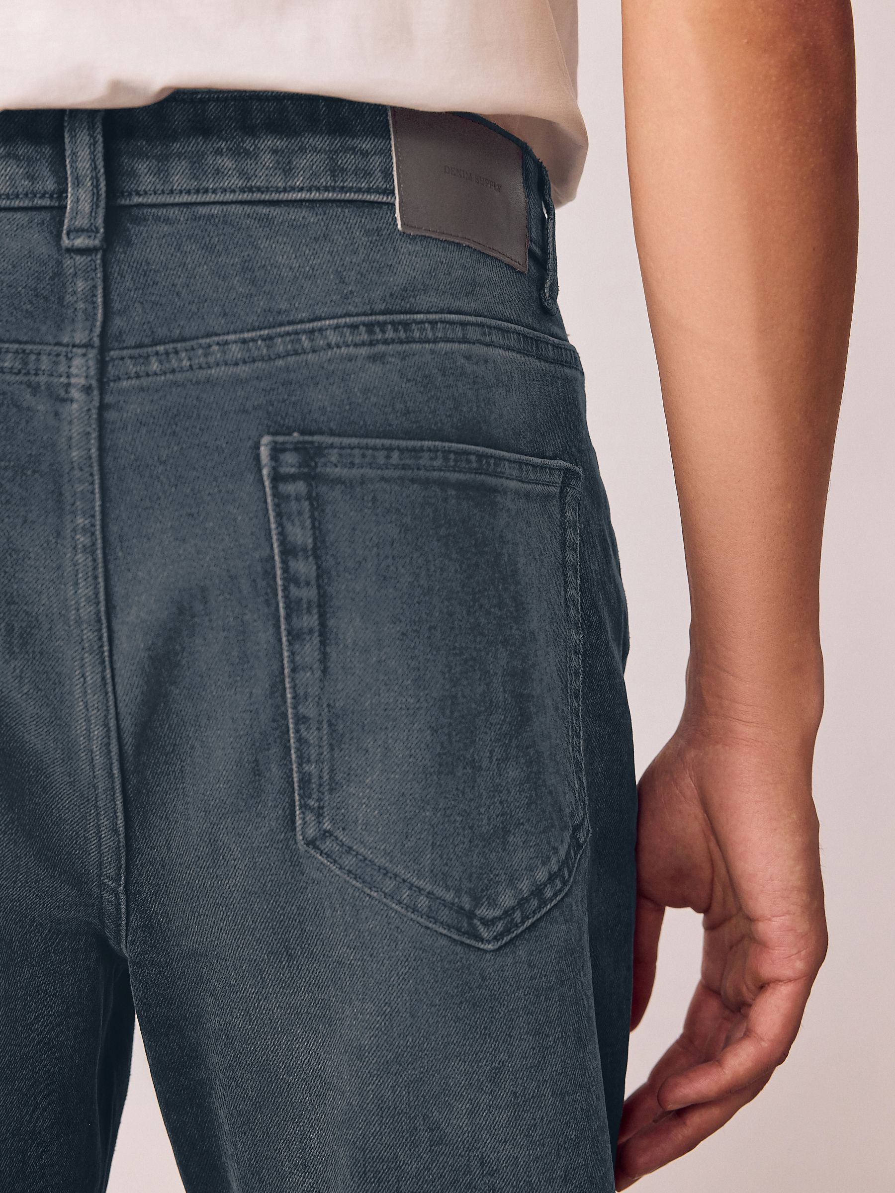 Buy Grey Tint Bootcut Vintage Wash Denim Jeans from Next USA