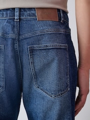 Blue Bootcut Vintage Wash Denim Jeans - Image 6 of 7