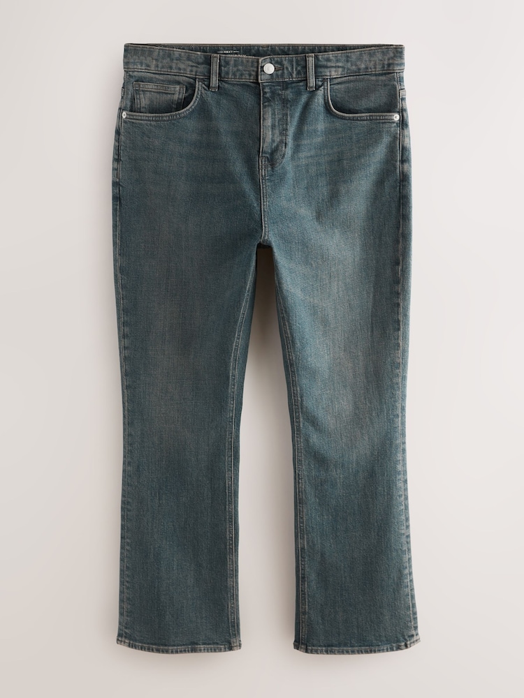 Dark Tint Bootcut Vintage Wash Denim Jeans - Image 1 of 5 Dark Tint Bootcut Vintage Wash Denim Jeans - Image 1 of 5