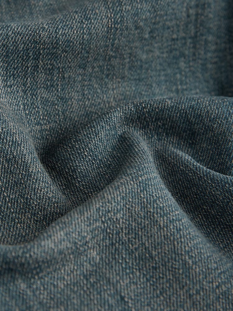 Dark Tint Bootcut Vintage Wash Denim Jeans - Image 2 of 5