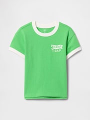 Gap Green Cotton Short Sleeve T-Shirt (6mths-5yrs) - Image 1 of 2
