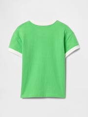 Gap Green Cotton Short Sleeve T-Shirt (6mths-5yrs) - Image 2 of 2