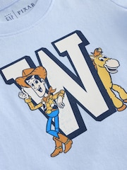 Blue Woody & Bullseye - Gap Disney Toy Story T-shirt met korte mouwen en logoprint (6mnd -5jr) - Image 4 of 4