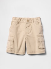 Gap Beige Pull On Cargo Shorts (6mths-5yrs) - Image 2 of 4