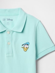 Gap Blue Donald Duck Disney Pique Polo T-Shirt (6mths-5yrs) - Image 3 of 3