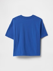 Gap Blue Oversized Hot Wheels Graphic T-Shirt (6mths-5yrs) - Image 2 of 2
