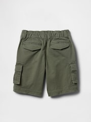 Gap Green Pull On Cargo Shorts (6mths-5yrs) - Image 3 of 4