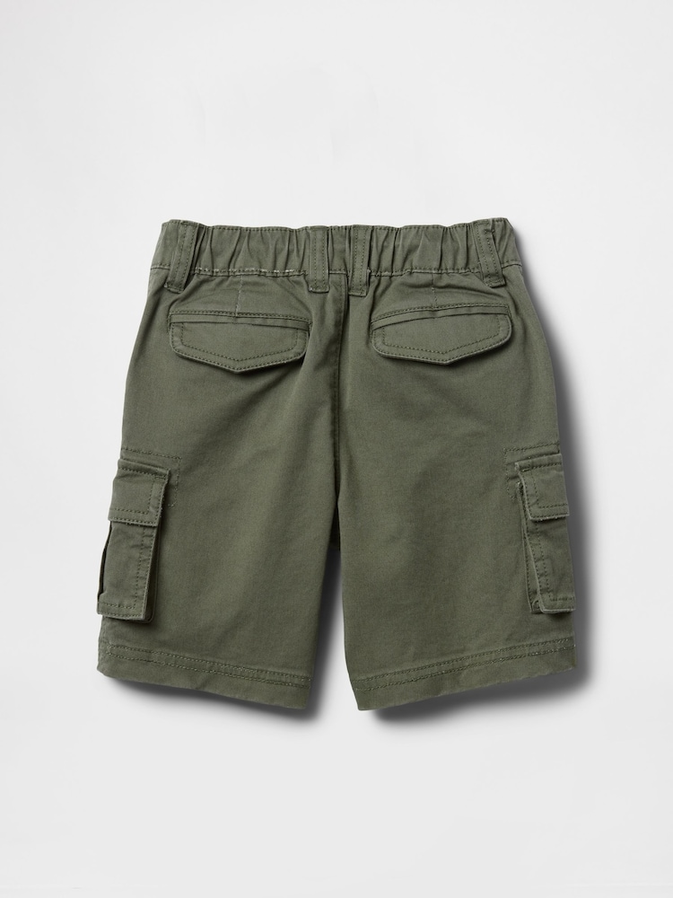Gap Green Pull On Cargo Shorts (6mths-5yrs) - Image 3 of 4