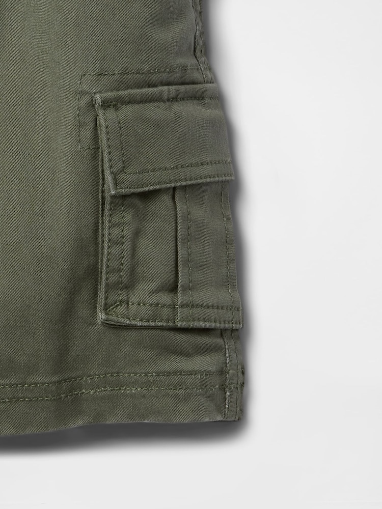 Gap Green Pull On Cargo Shorts (6mths-5yrs) - Image 4 of 4
