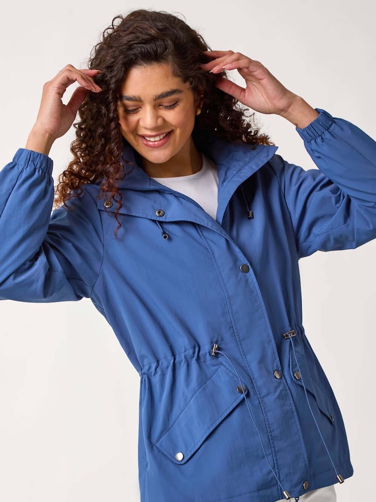 Roman Blue Lightweight Shower Jacket - Image 1 of 5