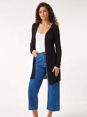 Roman Longline Lightweight Knit Cardigan - Bild 2 von 5